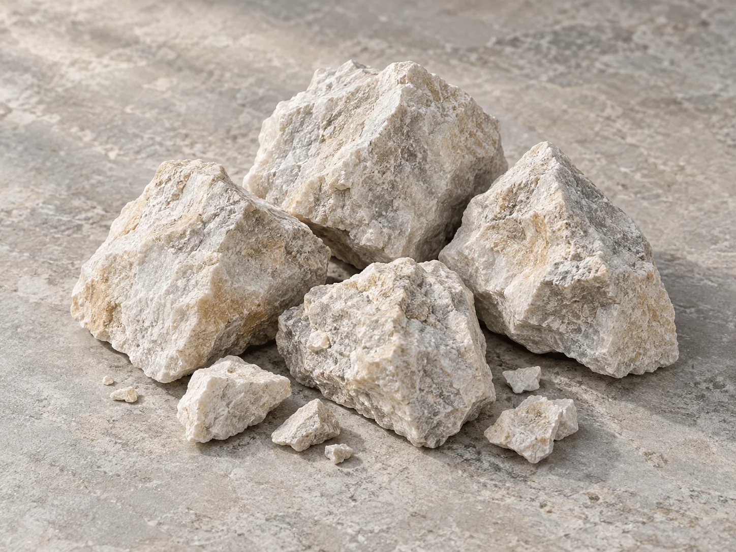 Natural dolomite mineral sample